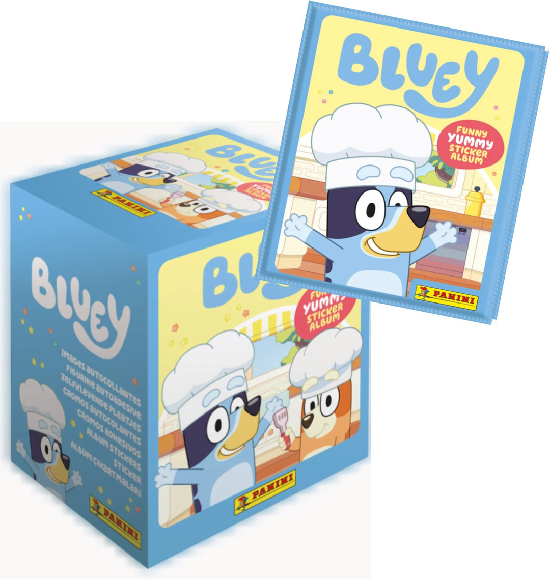 BLUEY - Panini - 1 package with 5 Stickers