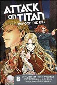 ATTACK ON TITAN BEFORE THE FALL GN VOL 08