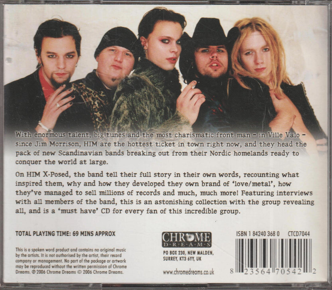 H.I.M. – X-Posed: The Interview. 2003. CD.