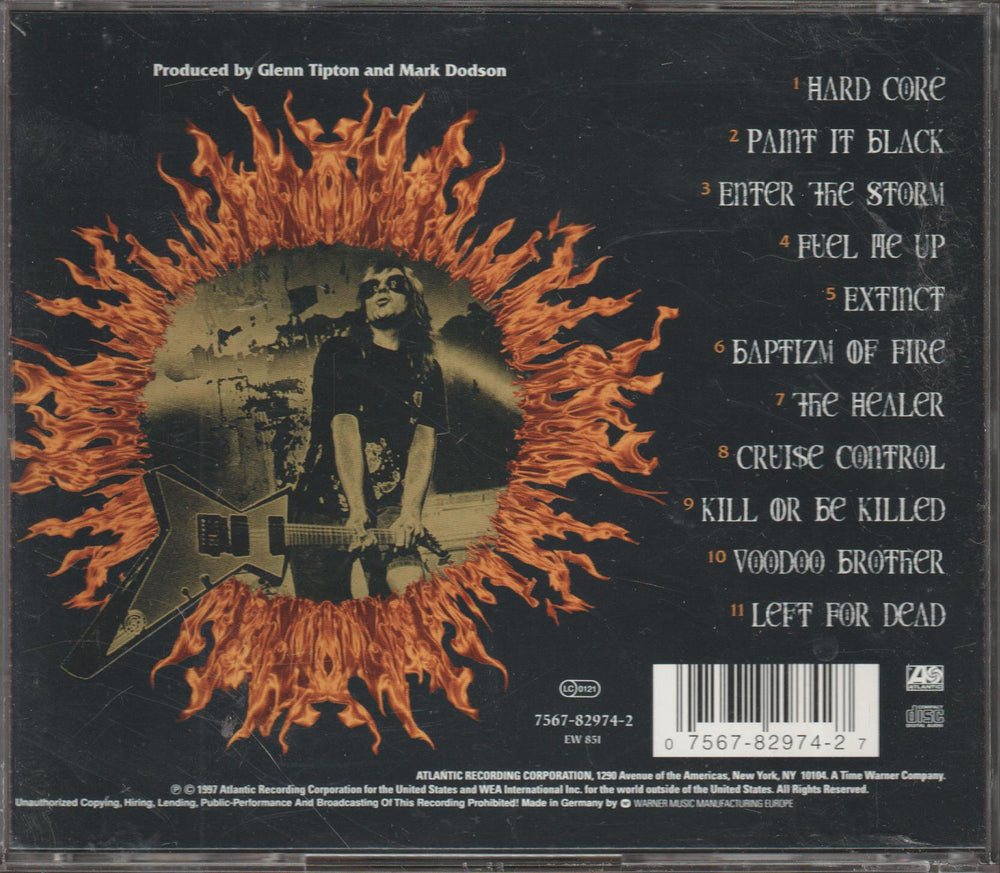 Glenn Tipton – Baptizm of Fire. 1997. CD.