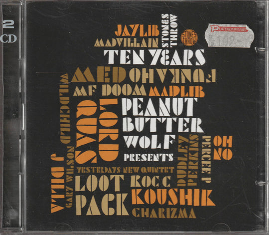 Various Artists – Stones Throw 10 Years. 2006. 2CD.