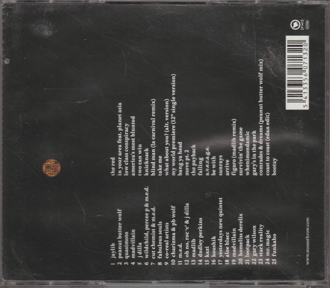 Various Artists – Stones Throw 10 Years. 2006. 2CD.