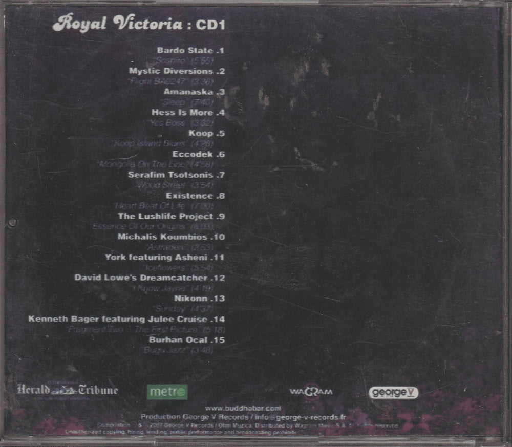 Ravin – Buddha-Bar IX (CD 1). 2007. CD.
