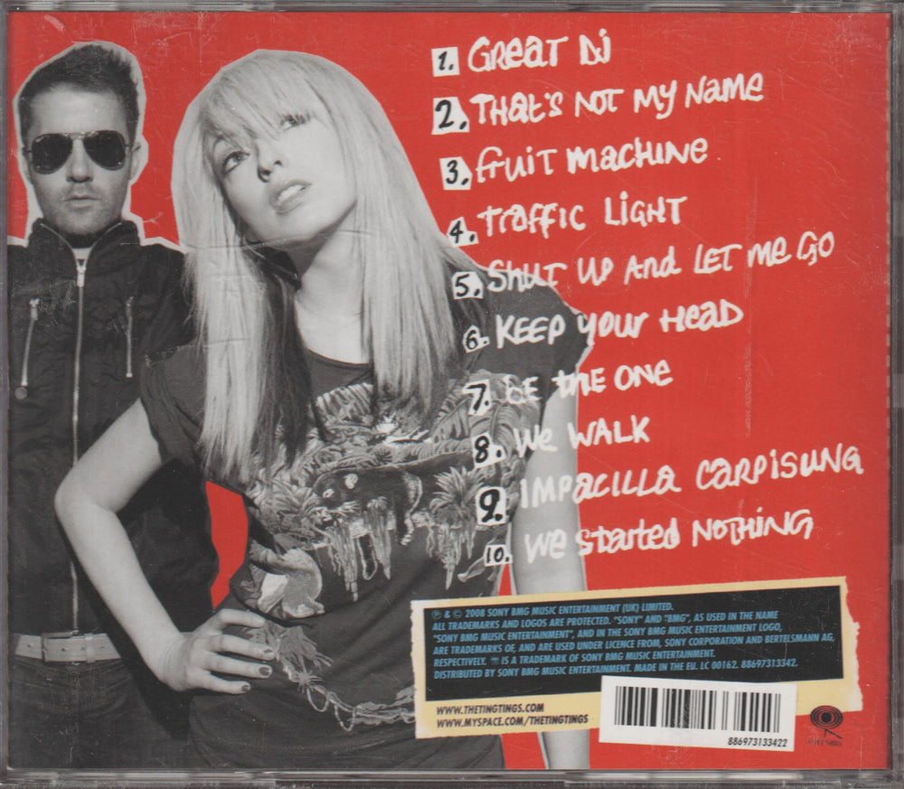The Ting Tings – We Started Nothing. 2008. CD.