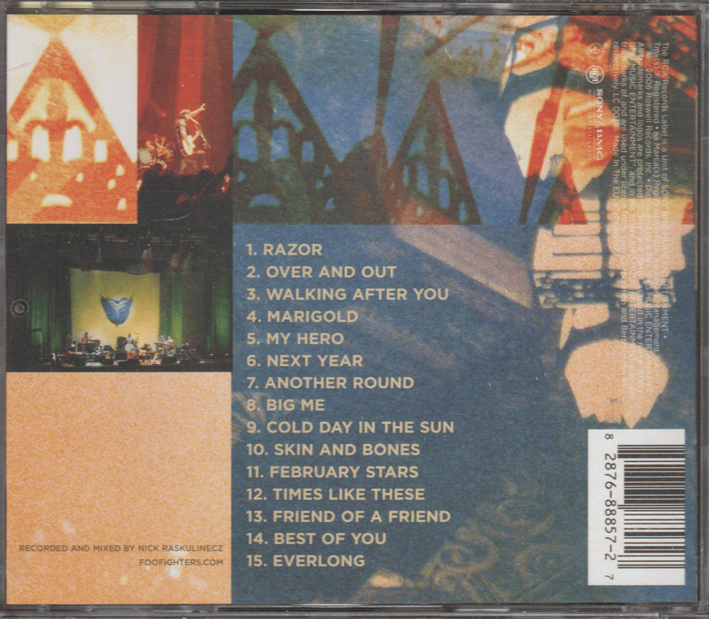 Foo Fighters – Skin and Bones. 2006. CD.