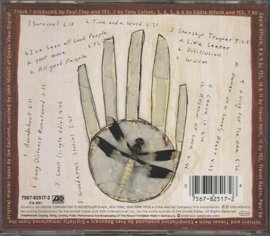 Yes – Highlights: The Very Best of Yes. 1993. CD