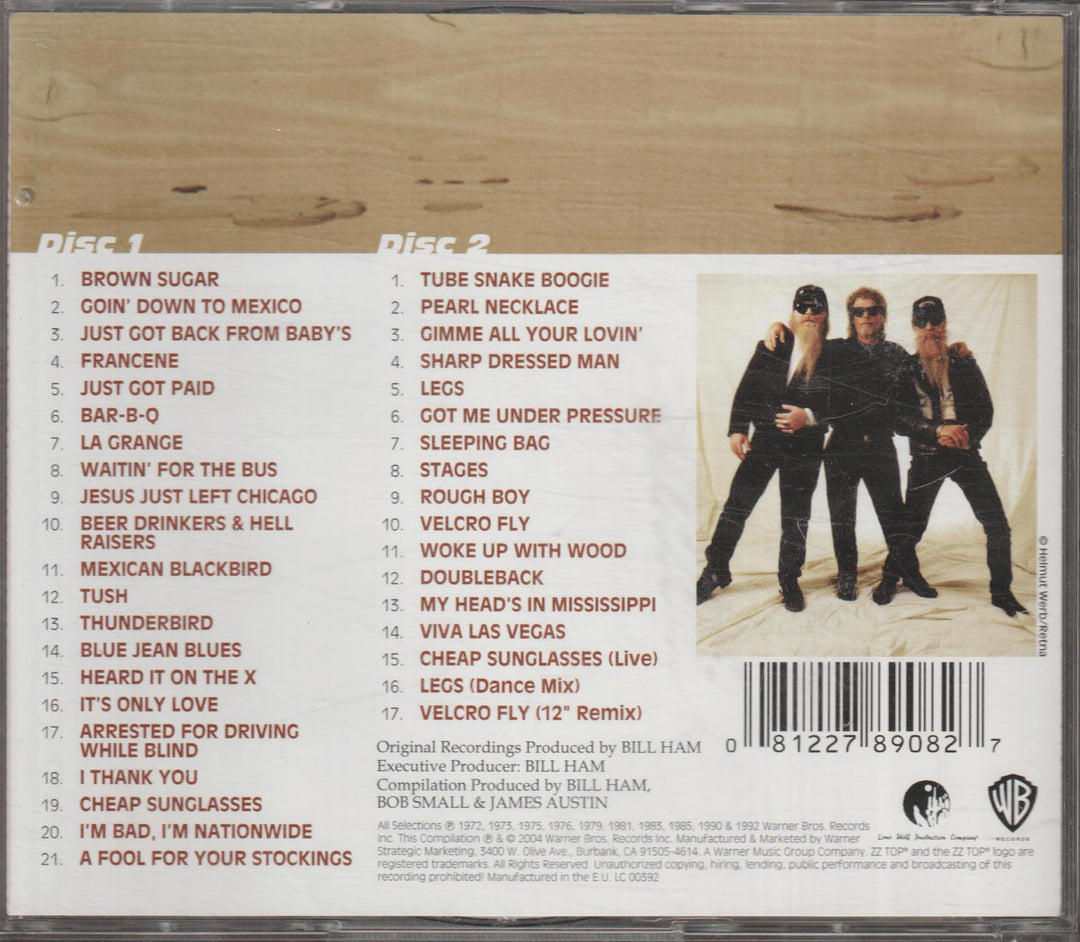 ZZ Top – Rancho Texicano: The Very Best of ZZ Top. 2004. 2CD.