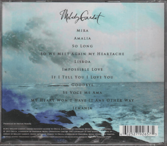 The Absence – Melody Gardot. 2012. CD.