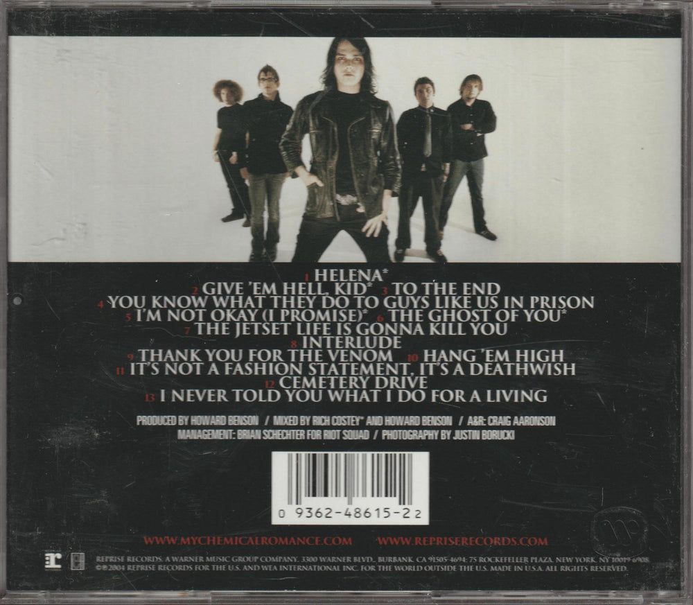 My Chemical Romance – Three Cheers for Sweet Revenge. 2004. CD.