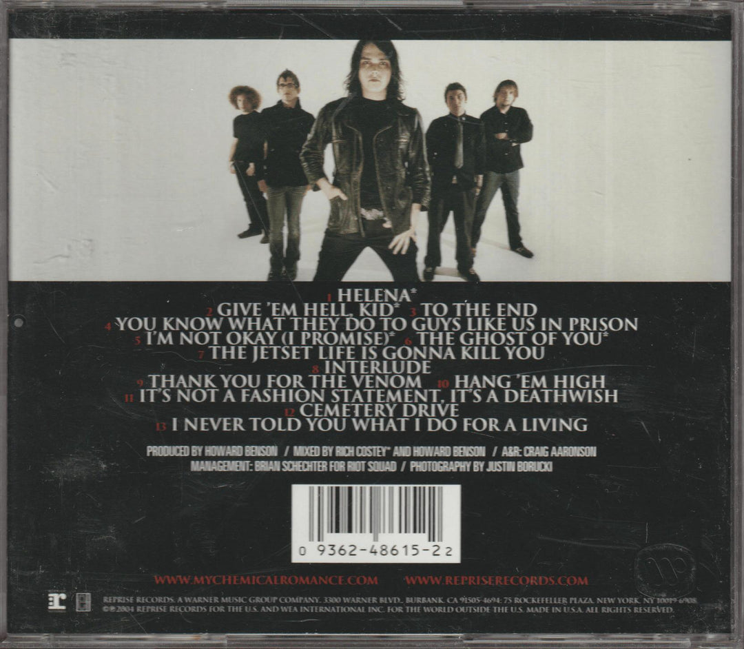 My Chemical Romance – Three Cheers for Sweet Revenge. 2004. CD.