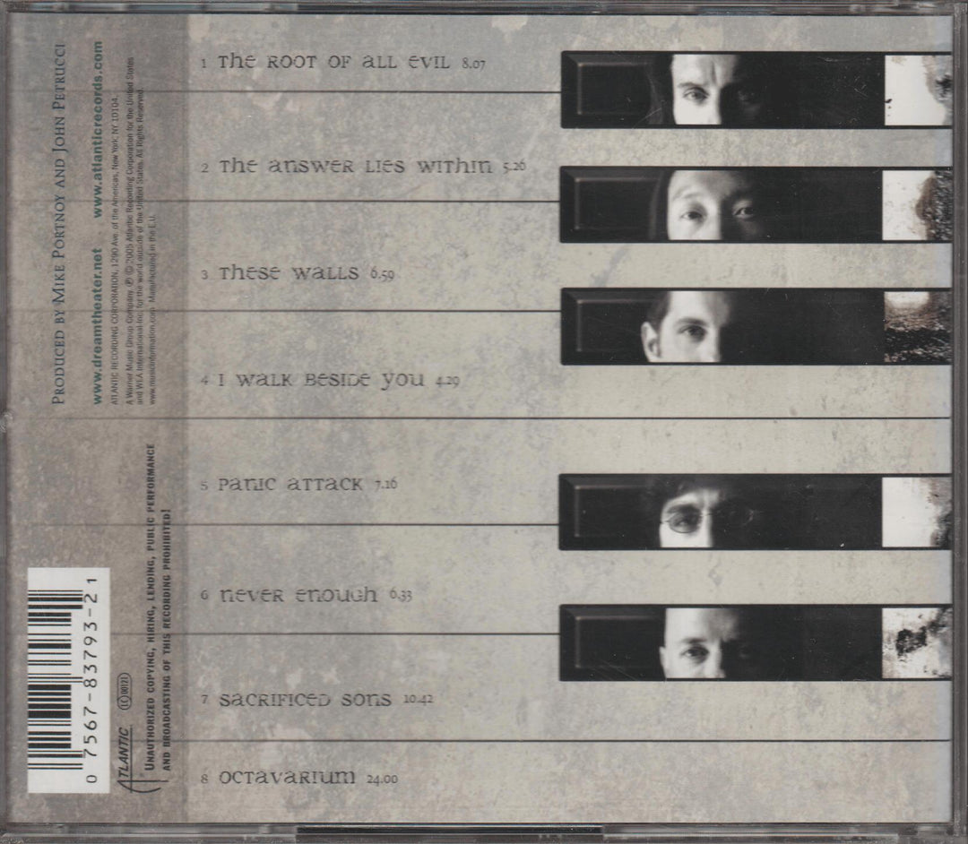 Dream Theater – Octavarium. 2005. CD.