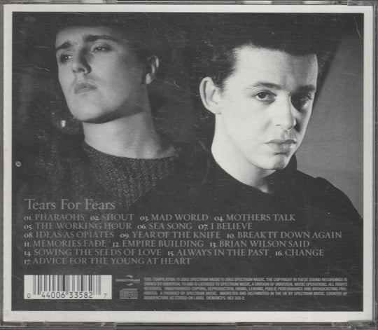 Tears for Fears – The Collection. CD.