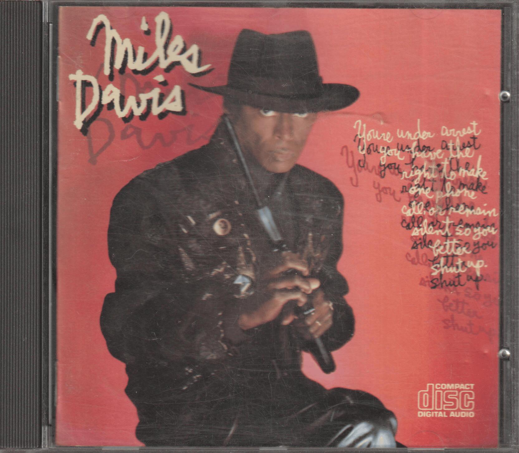 Miles Davis – You're Under Arrest. 1985. CD.