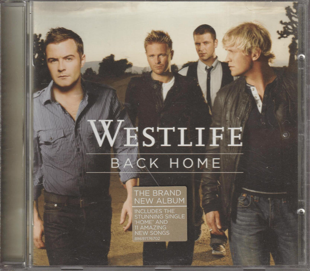 Westlife – Back Home. 2007. CD.