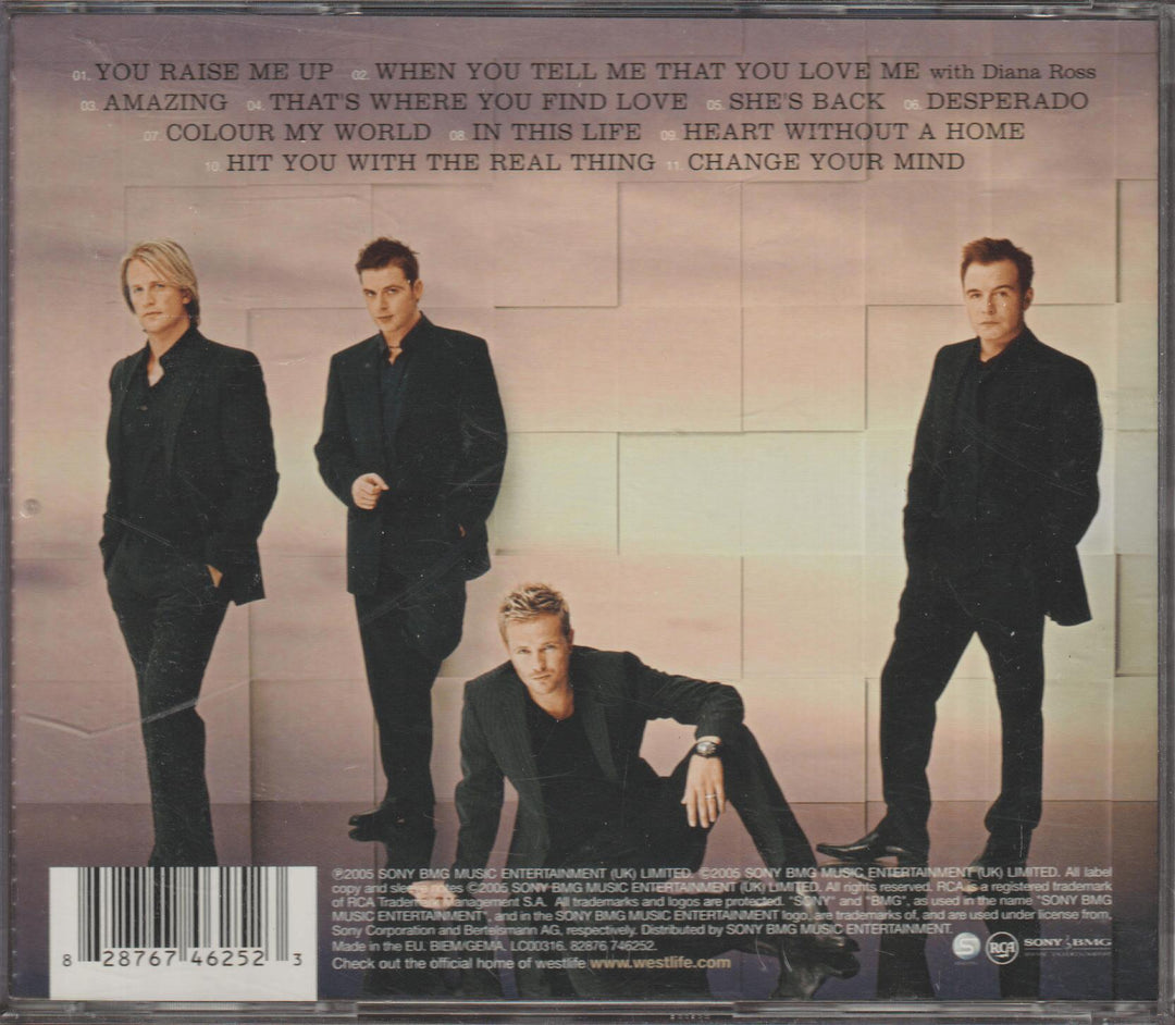 Westlife – Face to Face. 2005. CD.