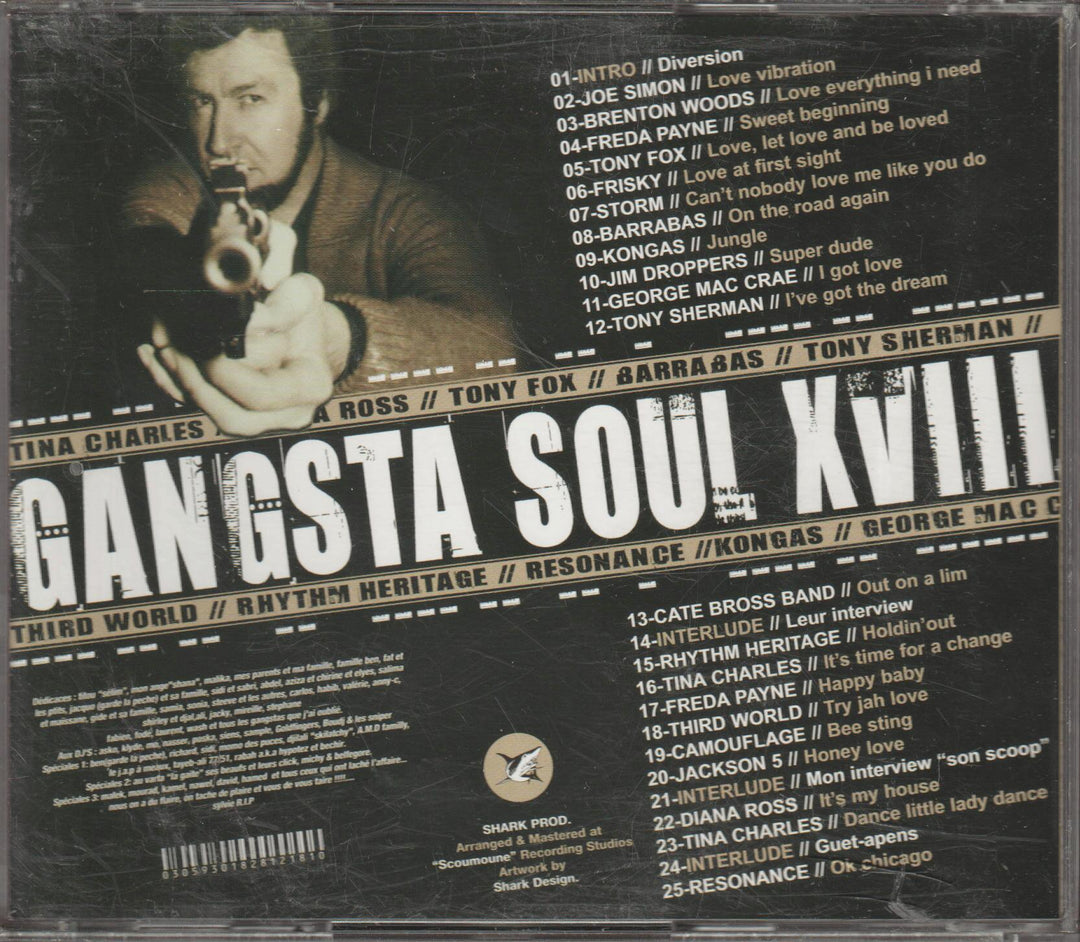 Gangsta Soul XVII – Ennemi Publique No. 1. Samle-CD.