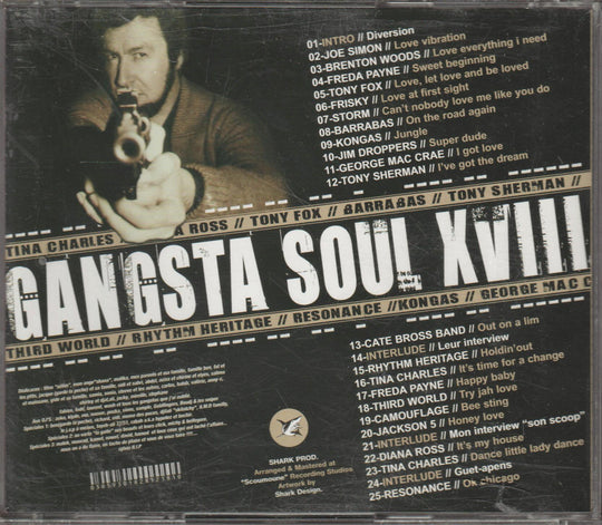 Gangsta Soul XVII – Ennemi Publique No. 1. Samle-CD.