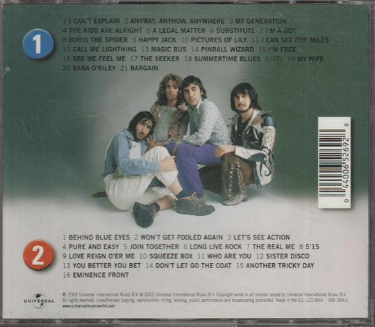 The Who - The Ultimate Collection. 2002. CD.