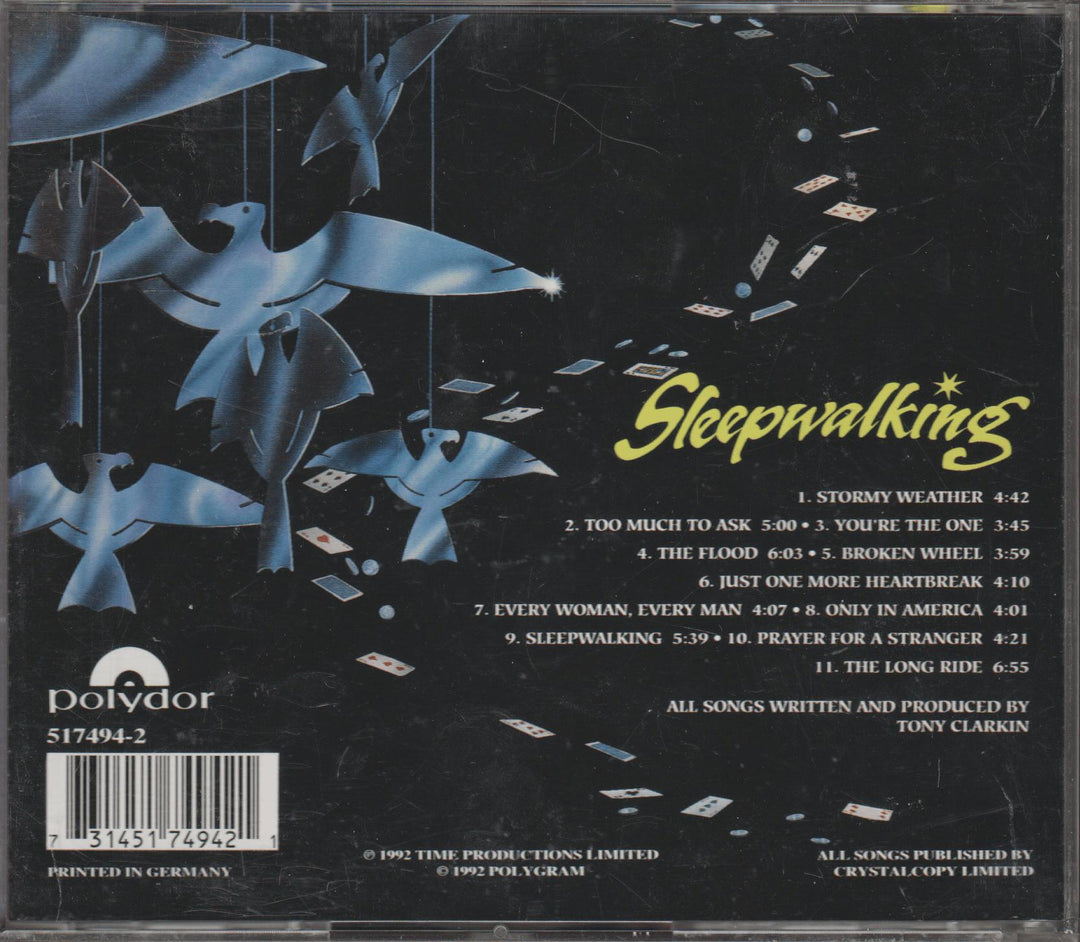 Magnum - Sleepwalking. 1992. CD.