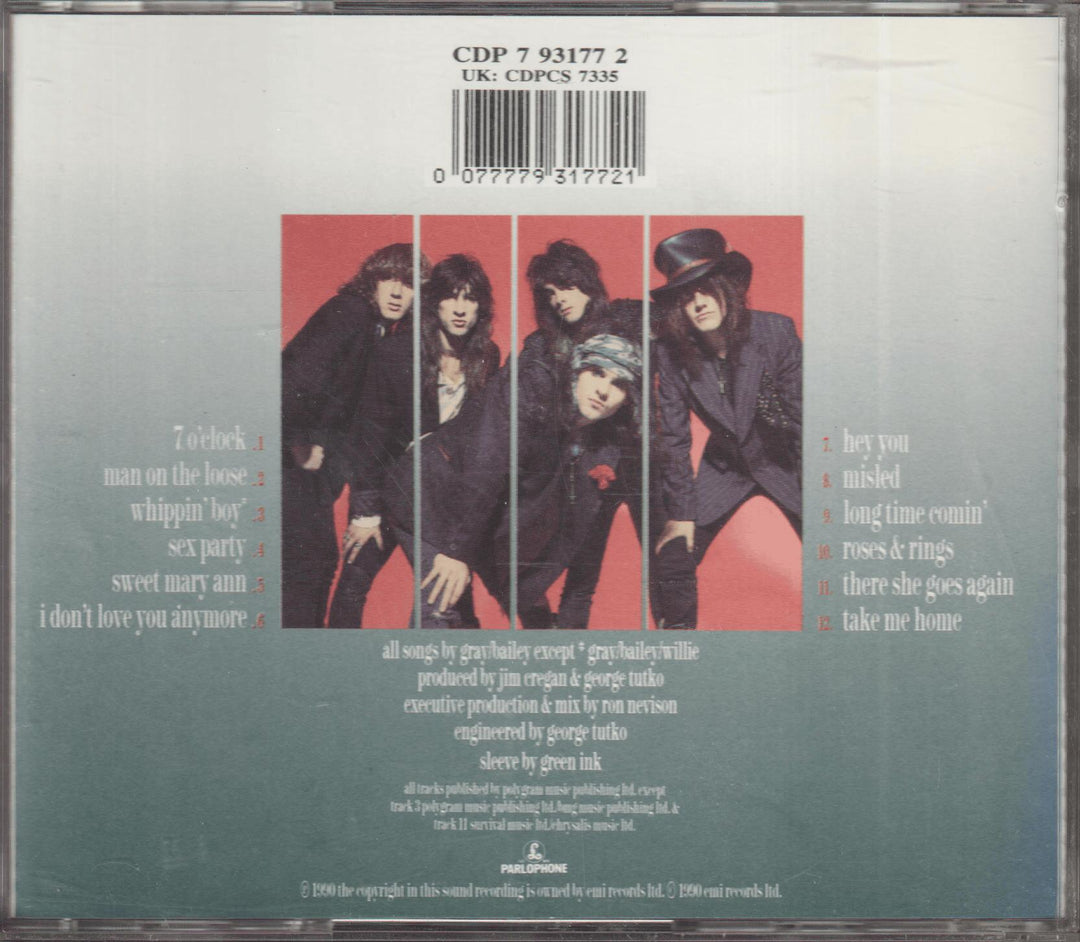 The Quireboys - A Bit of What You Fancy. 1990. CD.