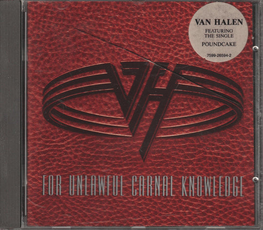 Van Halen - For Unlawful Carnal Knowledge. 1991. CD.