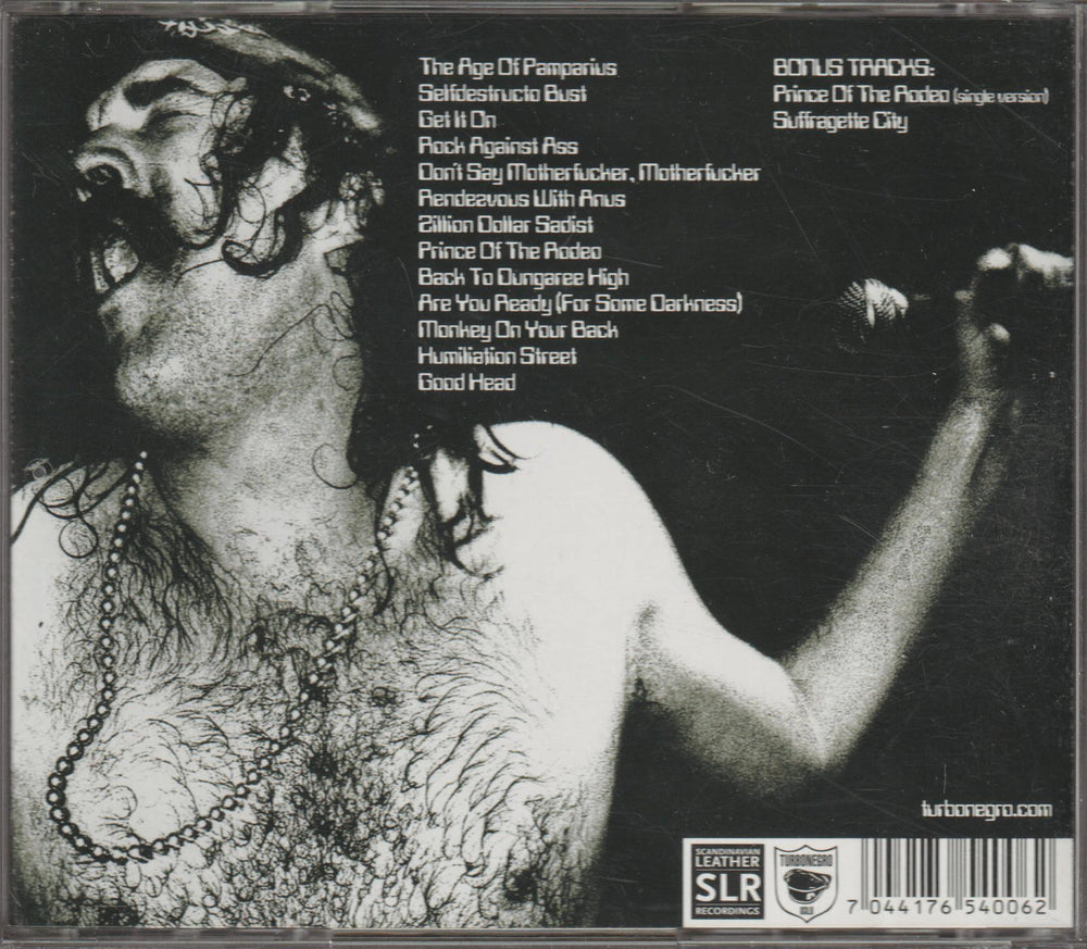 Turbonegro - Apocalypse Dudes. 1998. CD.