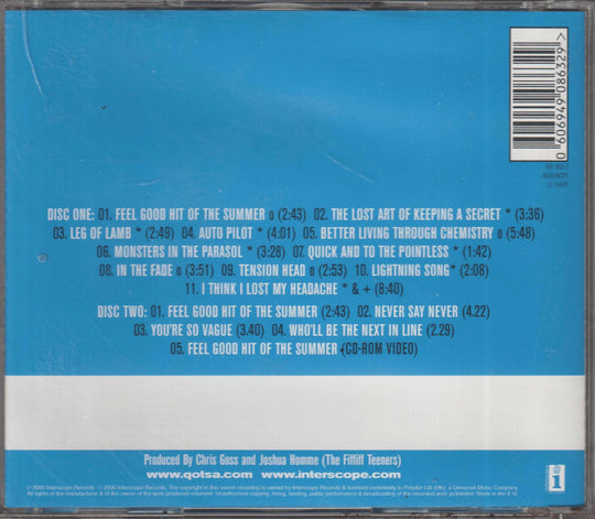 Queens of the Stone Age - Rated R (2000). CD.