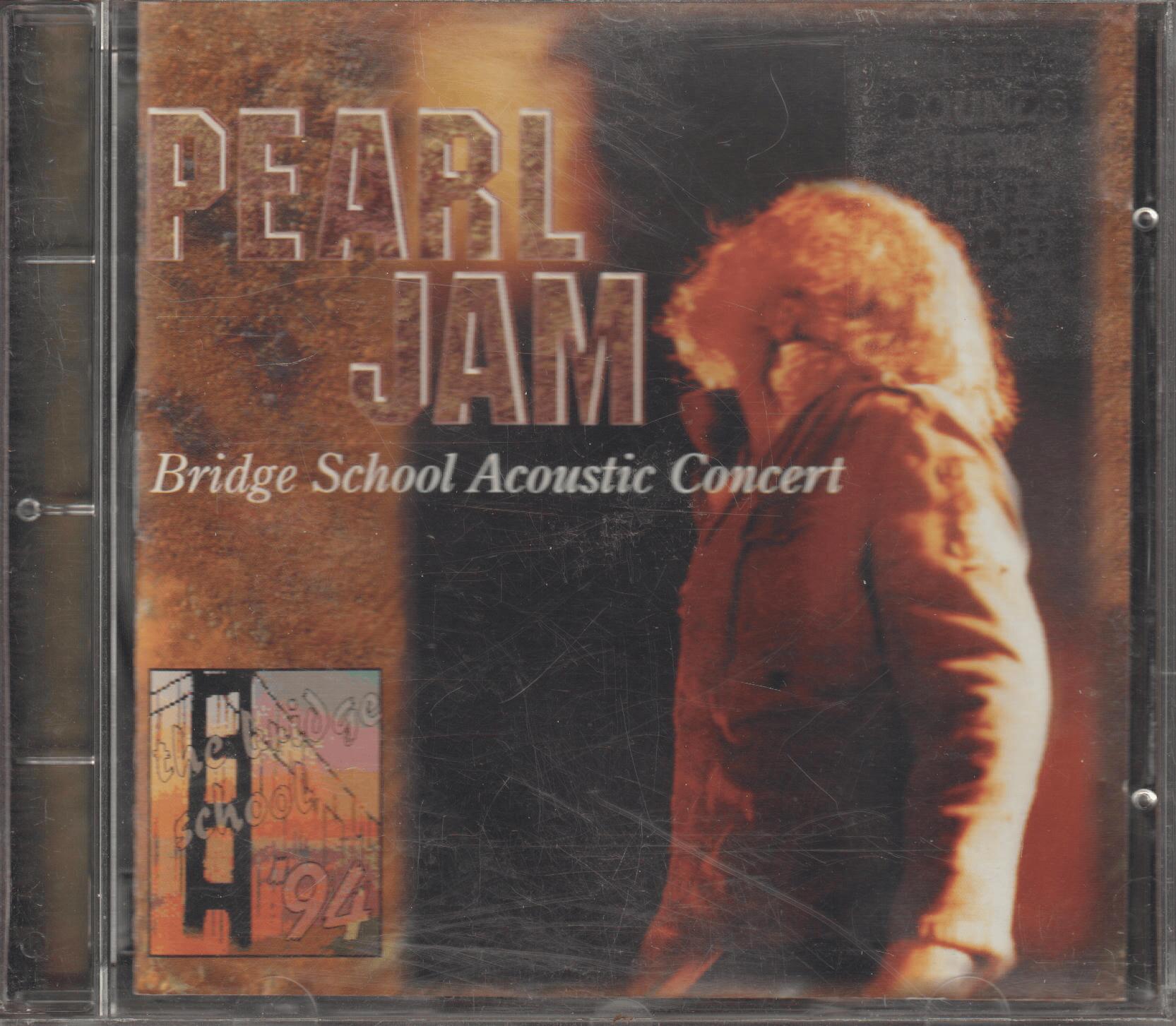Pearl Jam - Bridge School Acoustic Concert '94 (1994). CD.