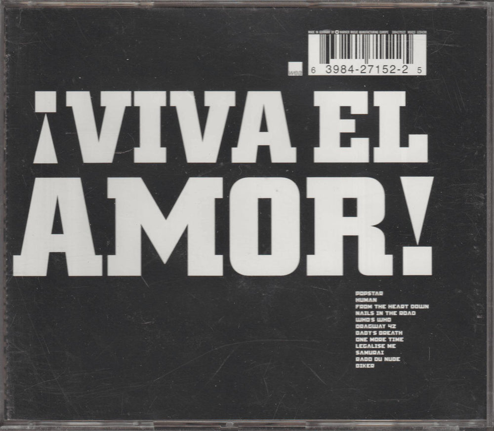 Pretenders - ¡Viva El Amor! (1999). CD.
