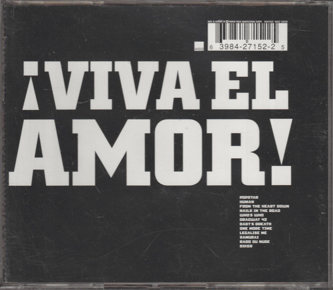 Pretenders - ¡Viva El Amor! (1999). CD.
