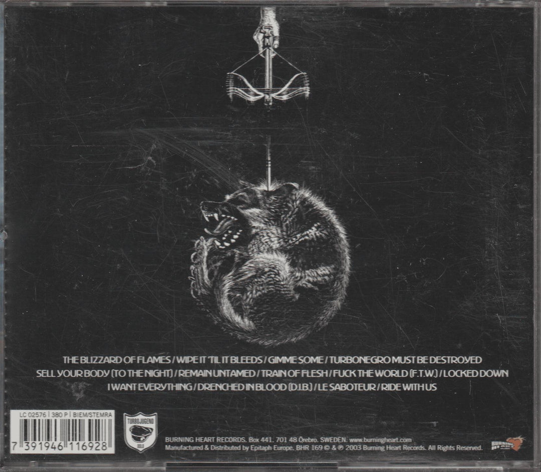 Turbonegro - Never Is Forever (2003). CD.