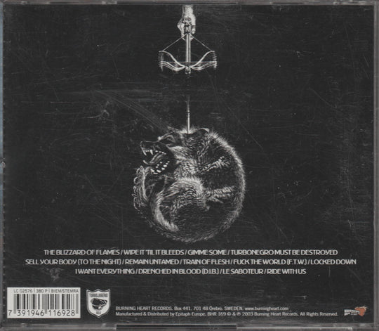 Turbonegro - Never Is Forever (2003). CD.