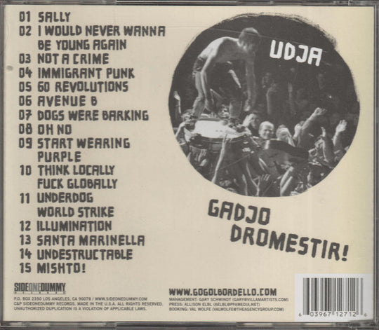 Gogol Bordello - Gypsy Punks: Underdog World Strike (2005). CD.