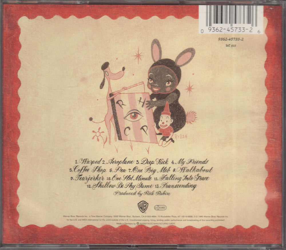 Red Hot Chili Peppers - One Hot Minute (1995). CD.
