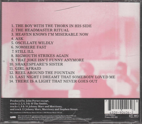 The Smiths - ...Best II (1992). CD.