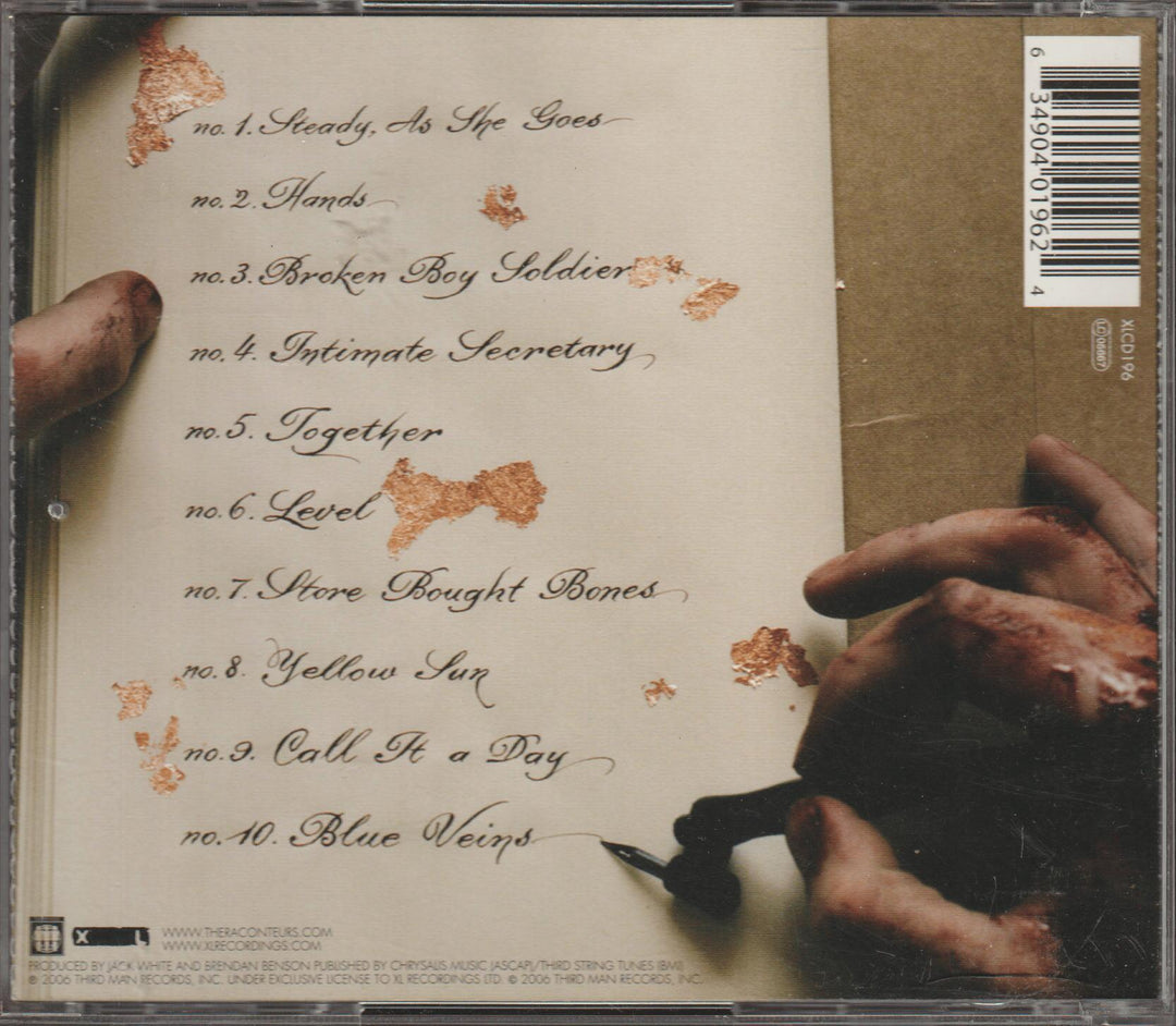 The Raconteurs - Broken Boy Soldiers (2006). CD.