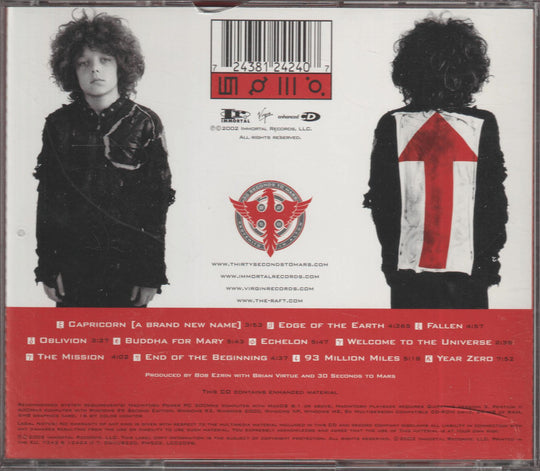 30 Seconds To Mars - 30 Seconds To Mars (2002). CD.