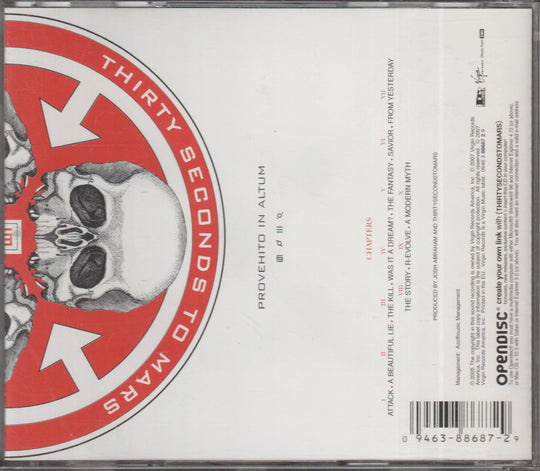 30 Seconds To Mars - A Beautiful Lie (2005). CD.