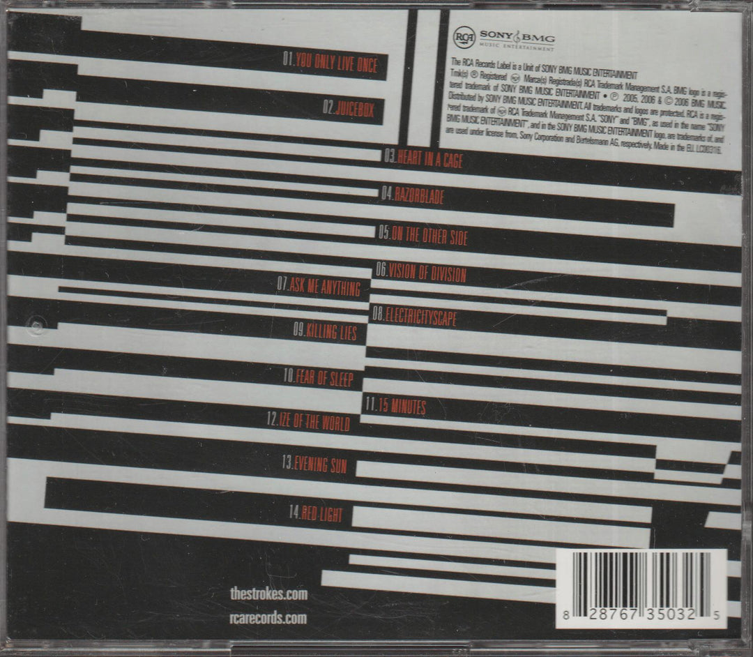 The Strokes - First Impressions of Earth (2006). CD.