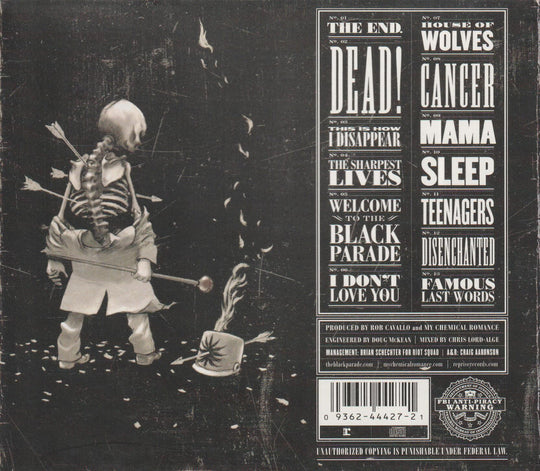 My Chemical Romance - The Black Parade (2006). CD.