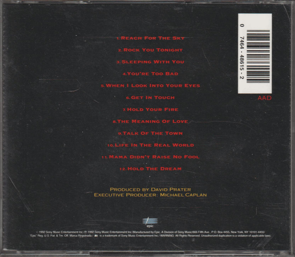 FireHouse - FireHouse (1990). CD.
