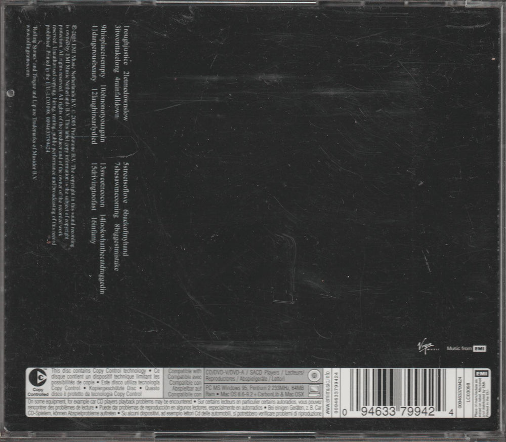 The Rolling Stones - A Bigger Bang (2005). CD.