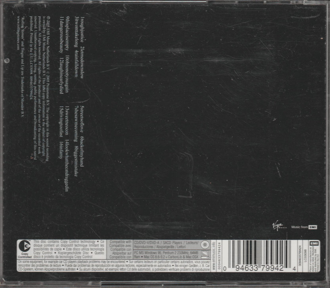 The Rolling Stones - A Bigger Bang (2005). CD.