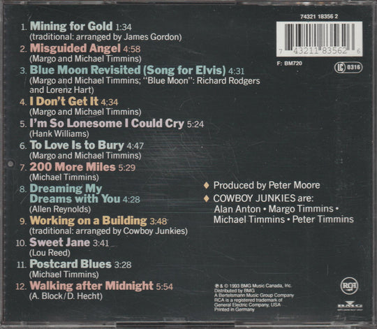 Cowboy Junkies - The Trinity Session (1988). CD.