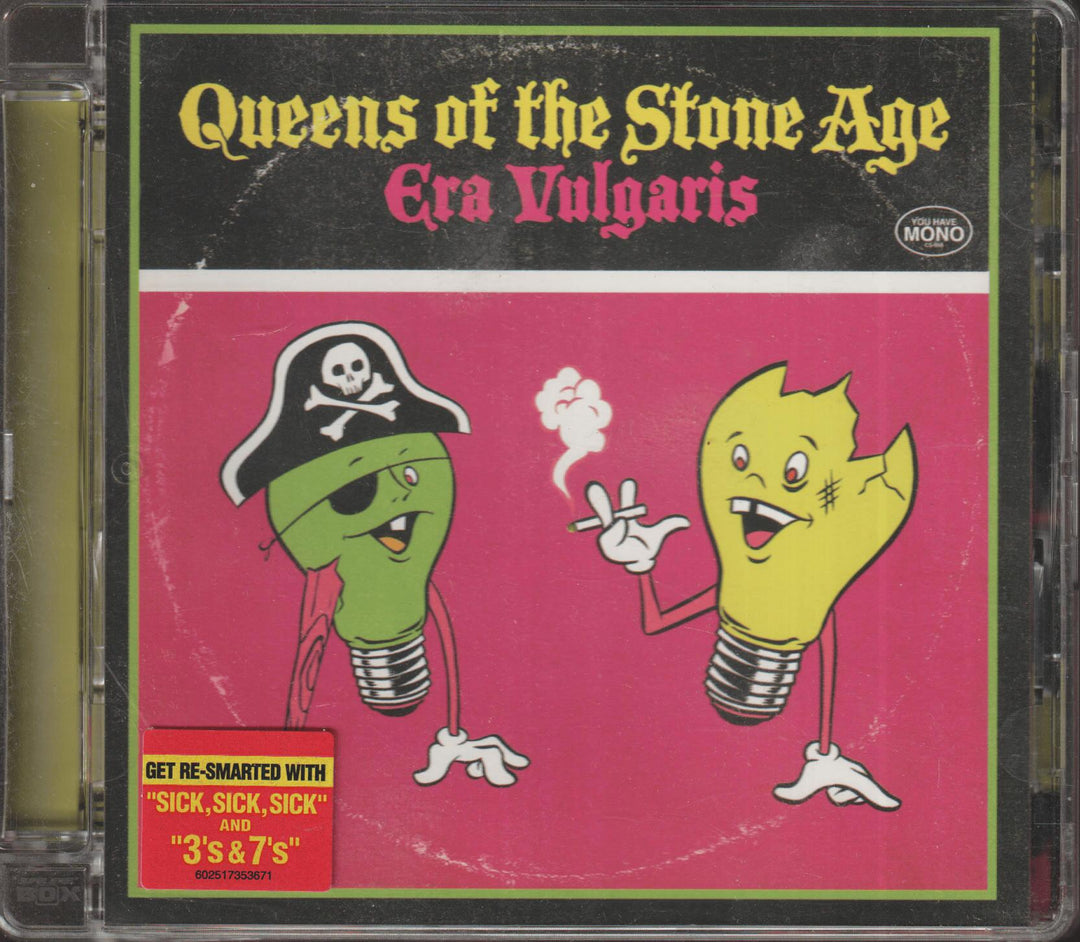 Queens of the Stone Age - Era Vulgaris (2007). CD.