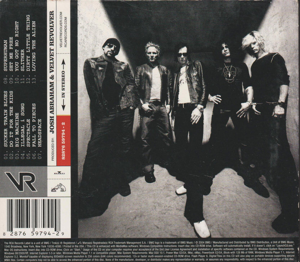 Velvet Revolver - Contraband (2004). CD.