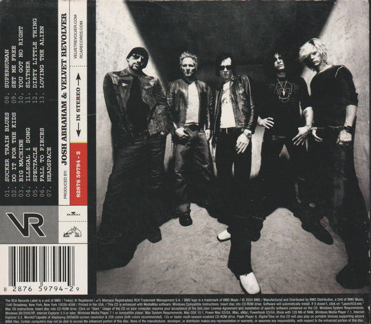 Velvet Revolver - Contraband (2004). CD.