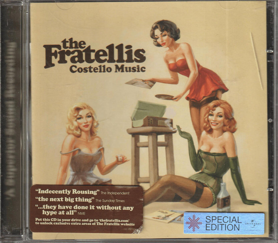 The Fratellis - Costello Music (2006). CD.