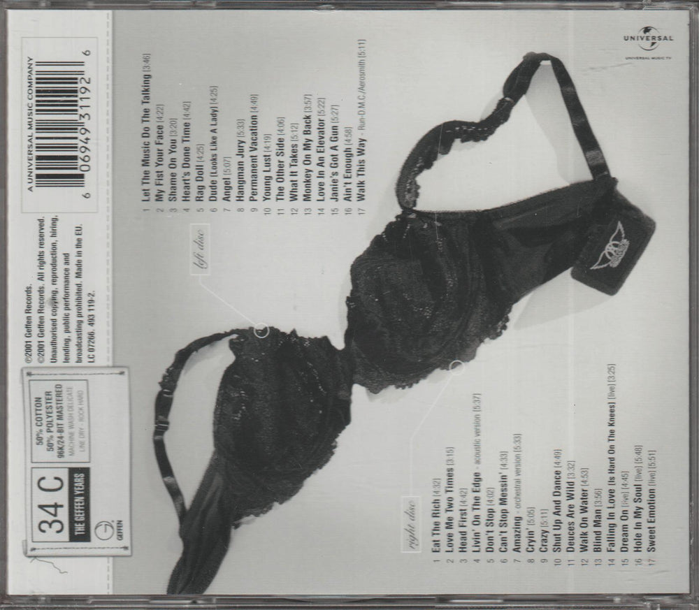 Aerosmith - Young Lust: The Aerosmith Anthology (2001). 2CD.