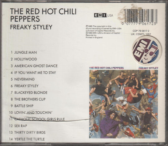 The Red Hot Chili Peppers - Freaky Styley (1985). CD.